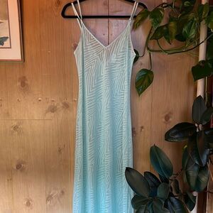 Jones New York slinky sheer maxi dress